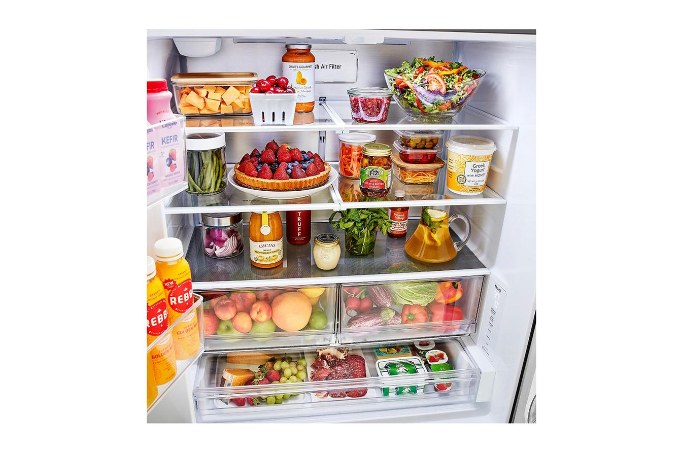 LG 27 cu. ft. Smart Counter-Depth MAX™ French Door Refrigerator 4