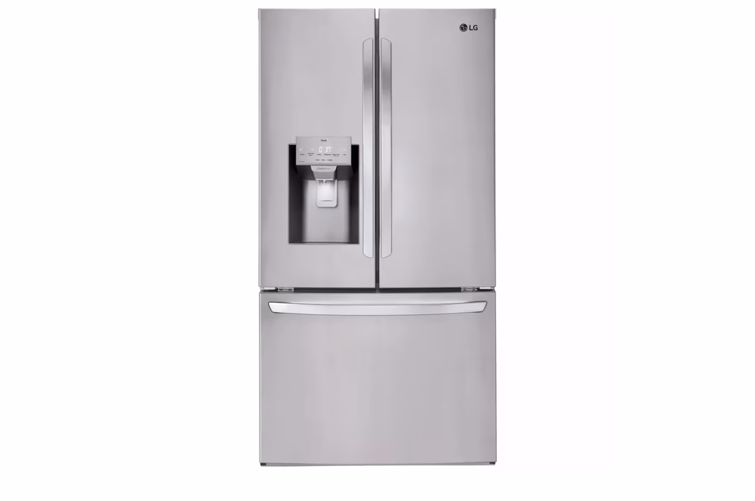 LG 28 cu.ft 3 Door French Door, Standard Depth Refrigerator with Dual Ice Makers