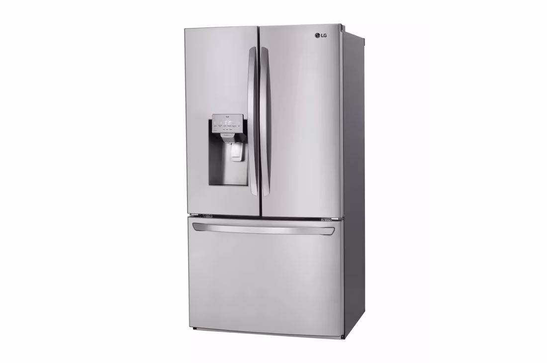 LG 28 cu.ft 3 Door French Door, Standard Depth Refrigerator with Dual Ice Makers 4