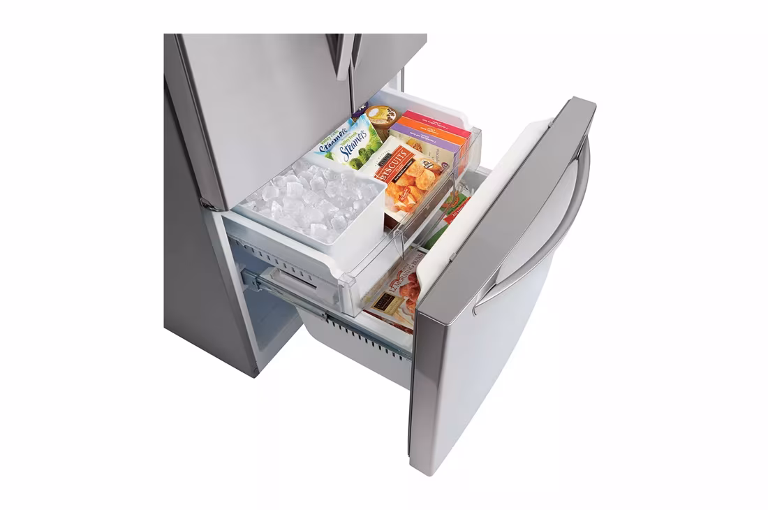 LG 30-inch Wide French Door Refrigerator - 22 cu. ft. 3